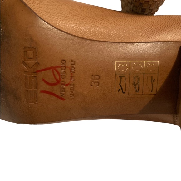 Vero Cuoio Italian Leather Shoes size 36 - Picture 3 of 4